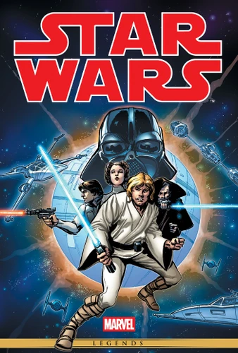 Star Wars: The Original Marvel Years Omnibus Vol. 1 Howard Chaykin Cover [New Printing] book cover by Roy Thomas, Archie Goodwin