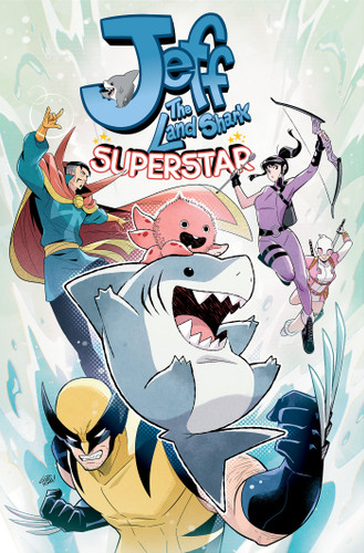 Jeff The Land Shark: Superstar (JEFF THE LAND SHARK: SUPERSTAR) book cover by Kelly Thompson