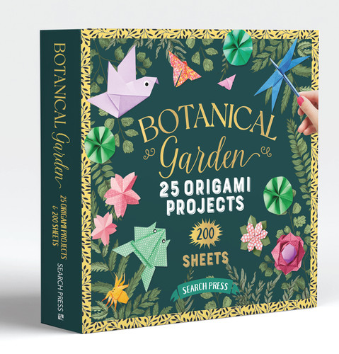 200 Origami Papers Botanical Garden: 25 origami projects and 200 sheets (Origami Papers 200) book cover by Joséphine Cormier