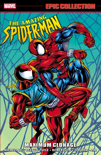 Amazing Spider-Man Epic Collection: Maximum Clonage book cover by Todd DeZago, J.M. DeMatteis