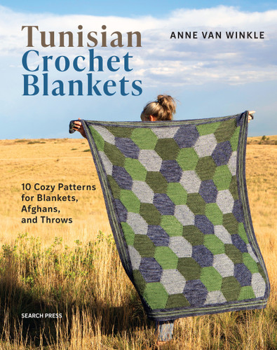 Tunisian Crochet Blankets: 10 Cozy Patterns for Blankets, Afghans and Throws book cover by Anne Van Winkle