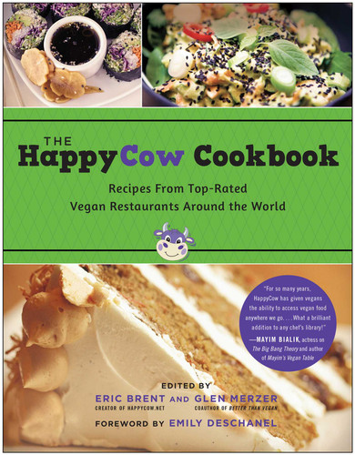 The HappyCow Cookbook: Recipes from Top-Rated Vegan Restaurants around the World book cover by 