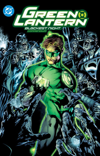 Green Lantern: Blackest Night Compendium book cover by Geoff Johns, Peter J. Tomasi