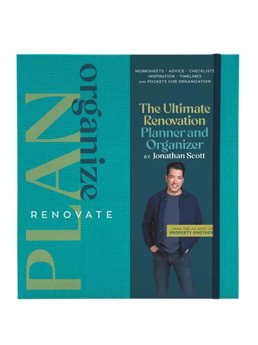 The Ultimate Renovation Planner and Organizer book cover by Jonathan Scott