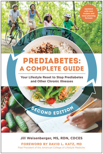 Prediabetes: A Complete Guide, Second Edition: Your Lifestyle Reset to Stop Prediabetes and Other Chronic Illnesses book cover by Jill Weisenberger
