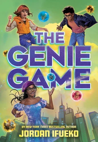 The Genie Game: A Novel (The Genie Game) book cover by Jordan Ifueko