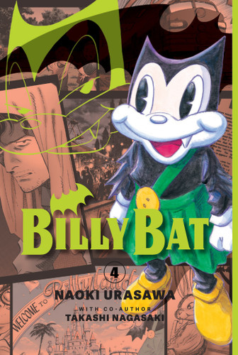 Billy Bat Volume 4 (Billy Bat) book cover by Naoki Urasawa, Takashi Nagasaki