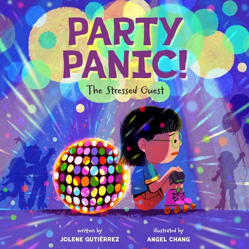 Party Panic!: The Stressed Guest book cover by Jolene Gutiérrez
