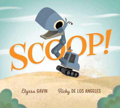 Scoop! book cover by Elyssa Gavin