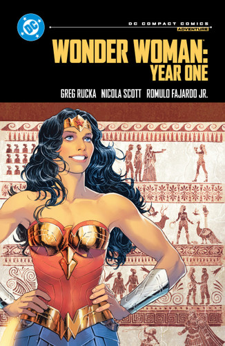 Wonder Woman: Year One : DC Compact Comics Edition (DC COMPACT COMICS) book cover by Greg Rucka
