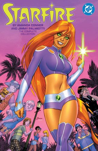 Starfire by Amanda Conner and Jimmy Palmiotti: The Complete Collection book cover by Amanda Conner, Jimmy Palmiotti