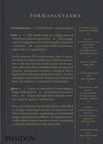 Formafantasma book cover by Formafantasma