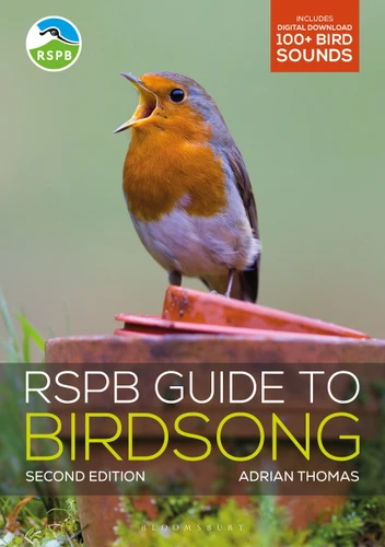 RSPB Guide to Birdsong Second Edition (RSPB) book cover by Adrian Thomas