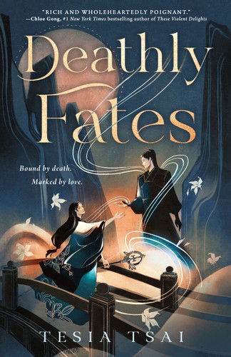 Deathly Fates book cover by Tesia Tsai