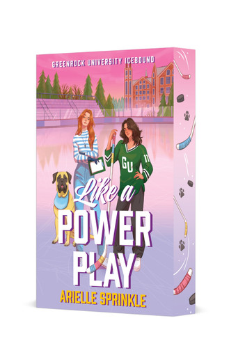 Like a Power Play book cover by Arielle Sprinkle