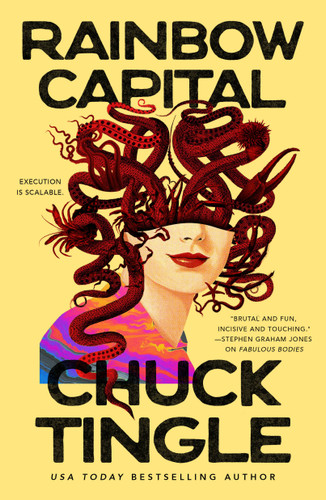 Rainbow Capital book cover by Chuck Tingle