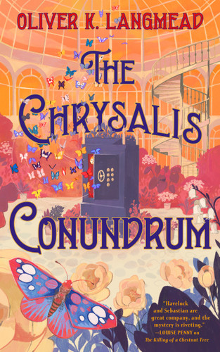 The Chrysalis Conundrum (Havelock Harper Mysteries #2) book cover by Oliver K. Langmead