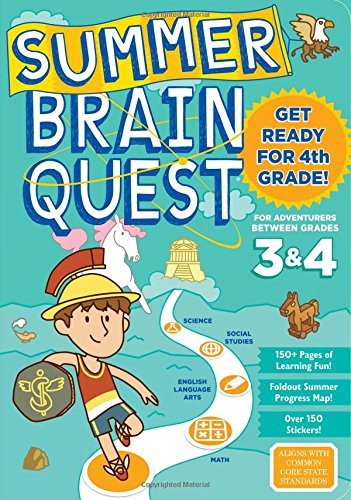 Summer Brain Quest: Between Grades 3 & 4 Cover