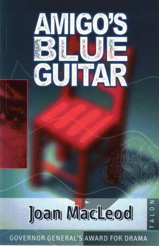 Amigo's Blue Guitar book cover by Joan MacLeod