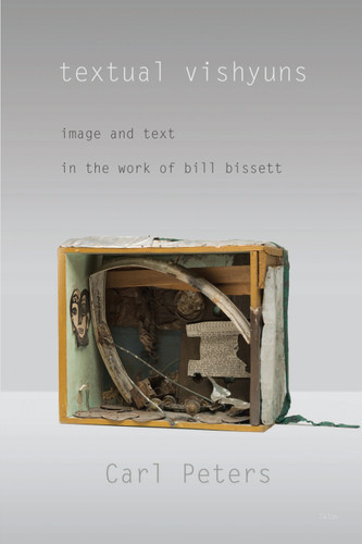 textual vishyuns: image and text in the work of bill bissett book cover by Carl Peters