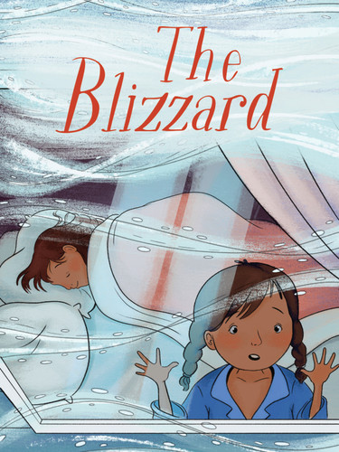 The Blizzard: English Edition (Nunavummi Reading Series) book cover by Heather Main