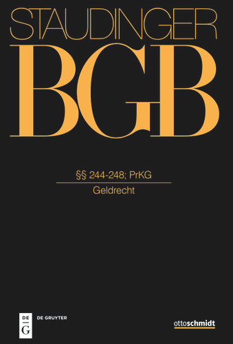 §§ 244-248; PrKG: (Geldrecht) book cover by 