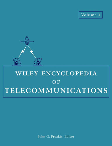 Wiley Encyclopedia of Telecommunications, Volume 4 book cover by 