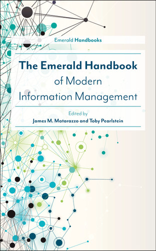 The Emerald Handbook of Modern Information Management book cover by 