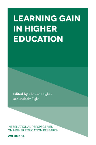 Learning Gain in Higher Education (International Perspectives on Higher Education Research #14) book cover by 