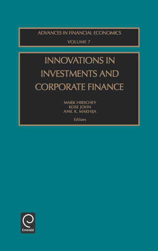 Innovations in Investments and Corporate Finance (Advances in Financial Economics #7) book cover by 