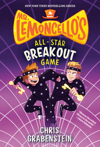 Mr. Lemoncello's All-Star Breakout Game (Mr. Lemoncello's Library) book cover by Chris Grabenstein