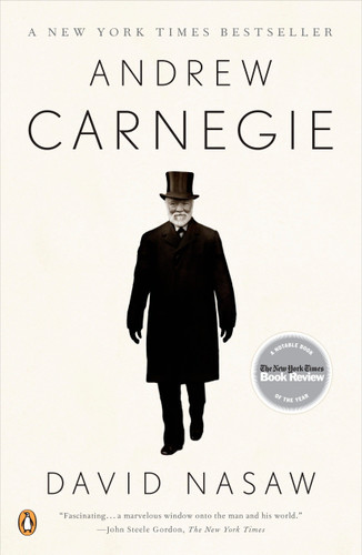 Andrew Carnegie book cover by David Nasaw