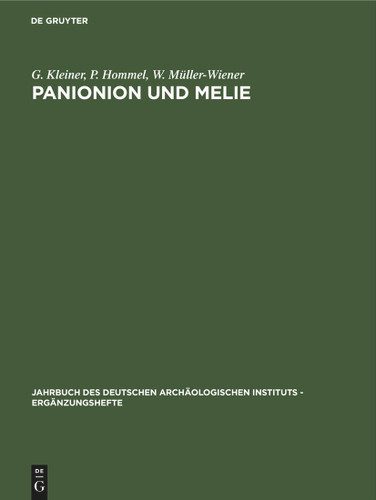 Panionion und Melie [9783112416679]