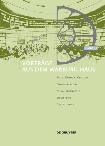 Vorträge aus dem Warburg-Haus [9783110745948]