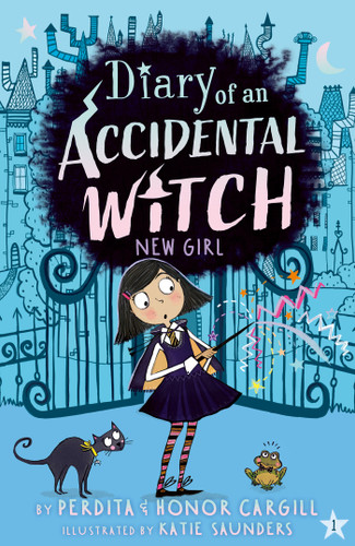 New Girl (Diary of an Accidental Witch) book cover by Perdita Cargill, Honor Cargill