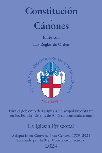 Constitución y Cánones book cover by The Episcopal Church