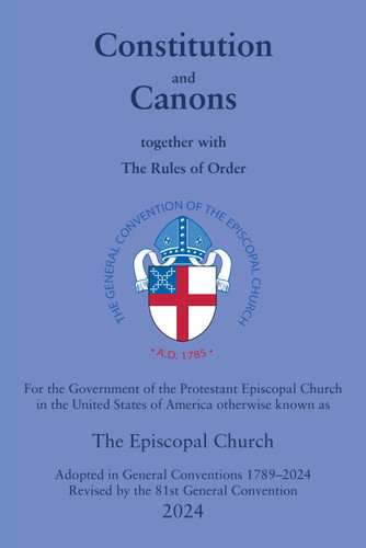 Constitution and Canons book cover by The Domestic and Foreign Missionary Society of The Protestant Episcopal Church