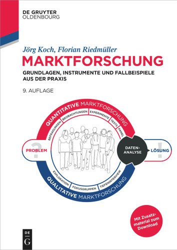 Marktforschung: Grundlagen, Instrumente und Fallbeispiele aus der Praxis (De Gruyter Studium) [9783111437088]