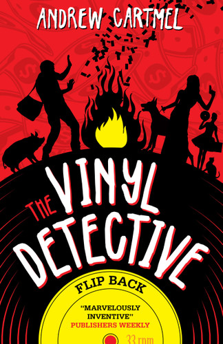 Flip Back: Vinyl Detective (The Vinyl Detective) book cover by Andrew Cartmel
