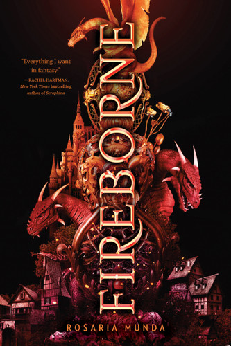 Fireborne (THE AURELIAN CYCLE) book cover by Rosaria Munda