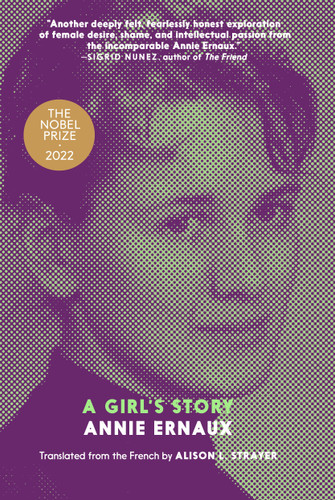 A Girl's Story book cover by Annie Ernaux