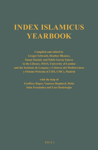 Index Islamicus Volume 2016 (Index Islamicus Yearbooks #33) [9789004362864]