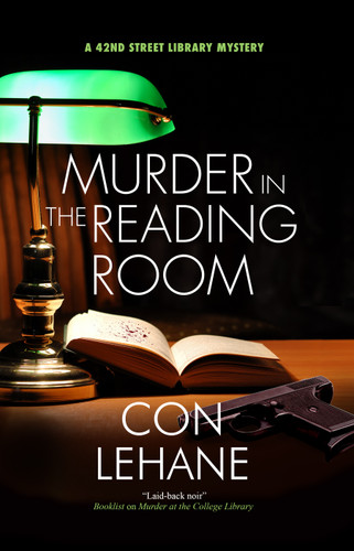 Murder in the Reading Room book cover by Con Lehane