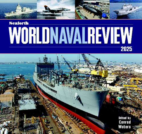Seaforth World Naval Review 2025 book cover by 