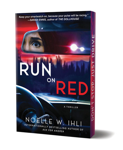 Run on Red: Deluxe Stenciled Edges book cover by Noelle W. Ihli