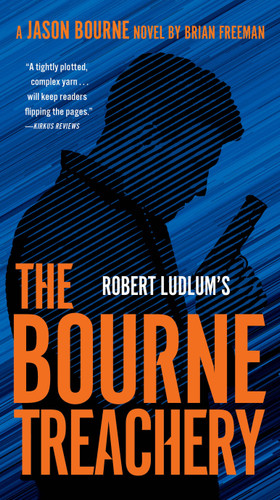 Robert Ludlum's The Bourne Treachery (Jason Bourne) book cover by Brian Freeman