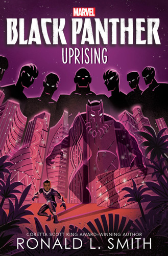 Black Panther: Uprising (The Young Prince) book cover by Ronald L. Smith