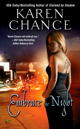 Embrace the Night (Cassie Palmer) book cover by Karen Chance