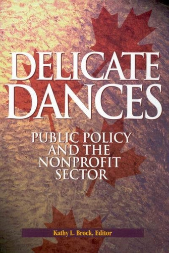 Delicate Dances: Public Policy and the Nonprofit Sector (Queen's Policy Studies Series #79) book cover by Kathy L. Brock