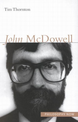 John McDowell (Philosophy Now #5) book cover by Tim Thornton